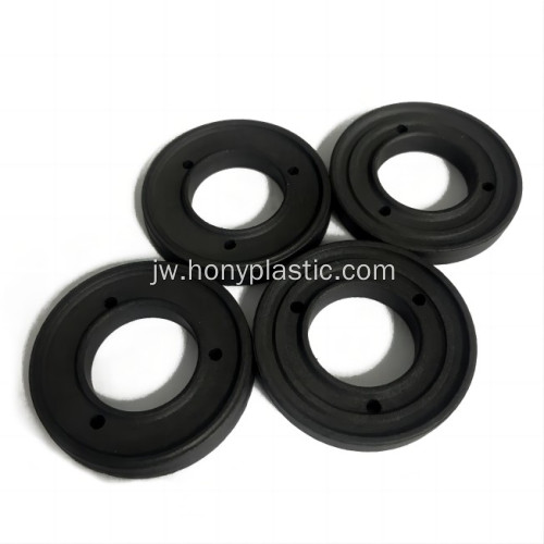 Grafit Grafit Gaskon sing diowahi Black PTFE Flat Gasket